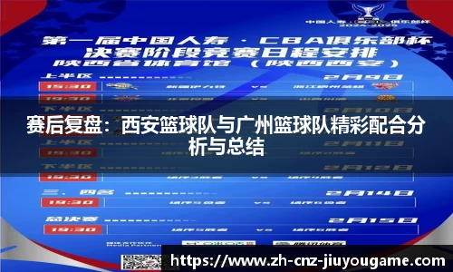 赛后复盘:西安篮球队与广州篮球队精彩配合分析与总结